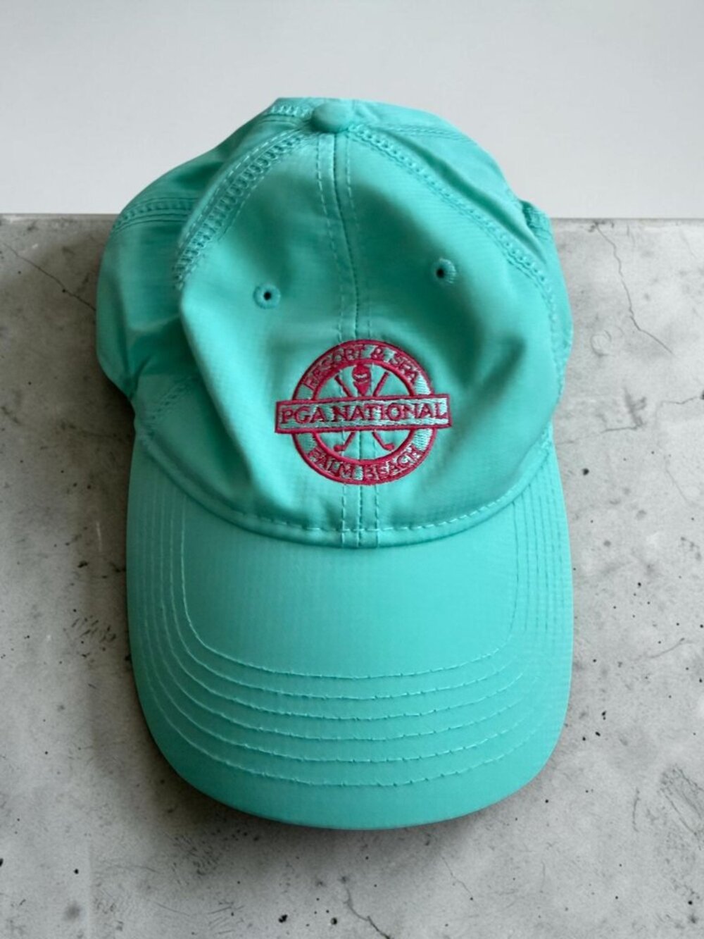 PGA National Men’s Green Baseball Hat Cap